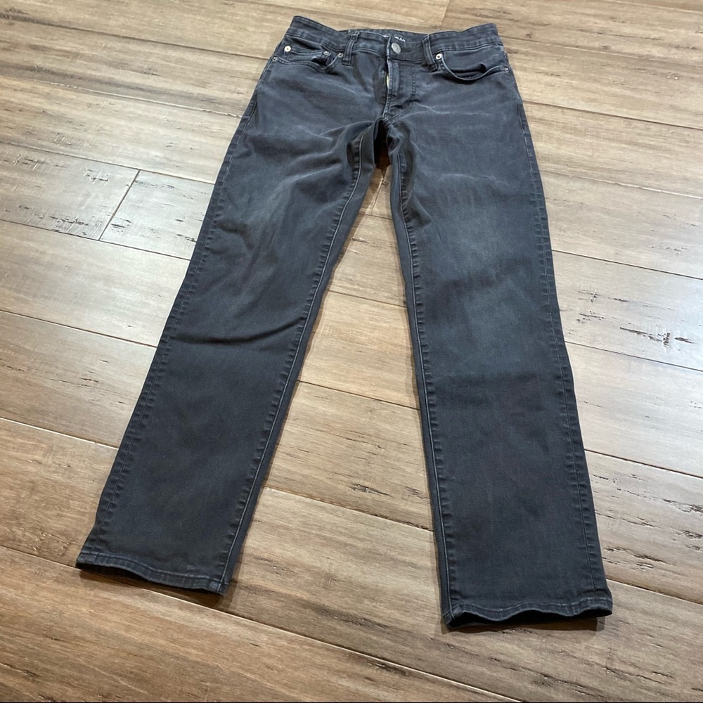 American Eagle‎ original straight black charcoal jeans denim